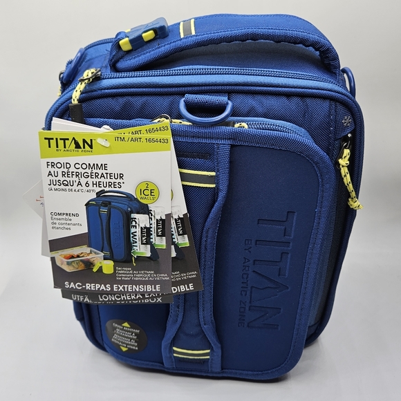 Titan Other - New titan deep freeze expandable lunchbox with container and 2 Ice walls